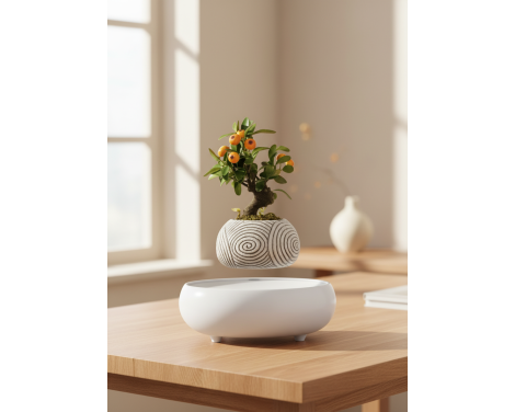 Pot lévitant plante intérieure Kumquat Décoratif